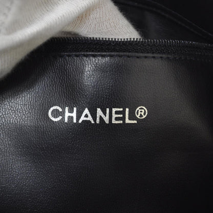 Chanel Lambskin Quilted Shoulder Bag Navy GHW 10 of 10