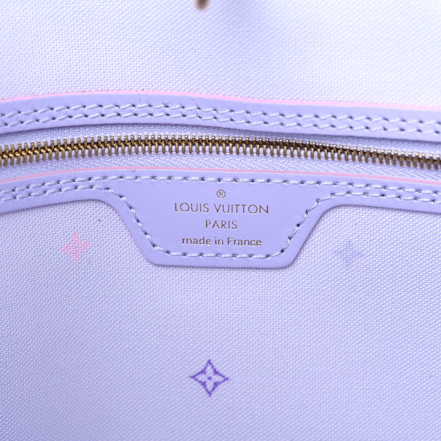 Monogram Giant Spring In The City Neverfull MM Sunrise Pastel