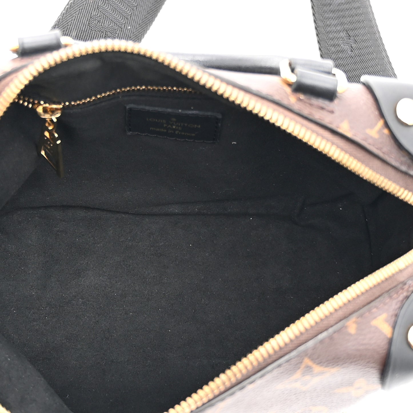 Monogram Petite Malle Souple Black