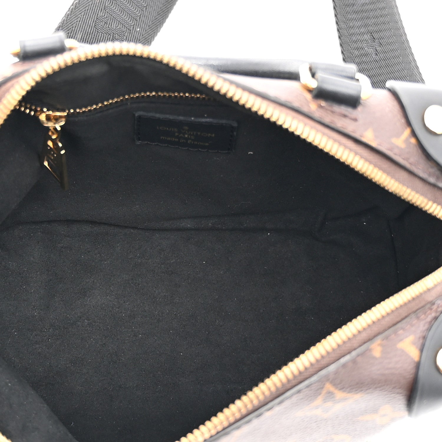 Louis Vuitton Monogram Petite Malle Souple Black 5 of 9