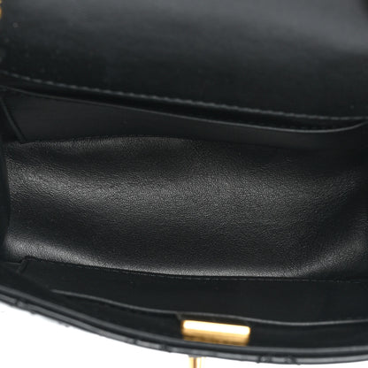 Chanel Patent Calfskin Quilted Mini Square Flap Black 5 of 10