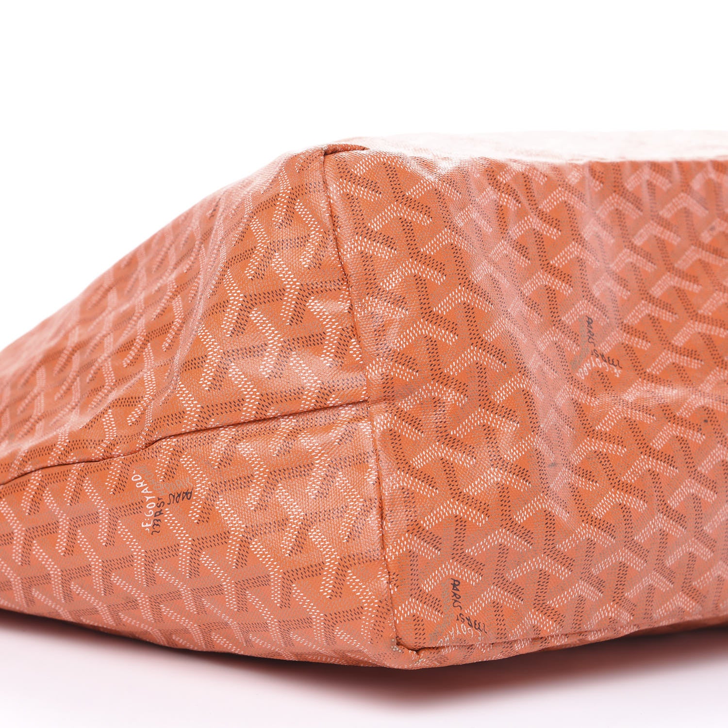 Goyard Goyardine Saint Louis GM Orange 9 of 13