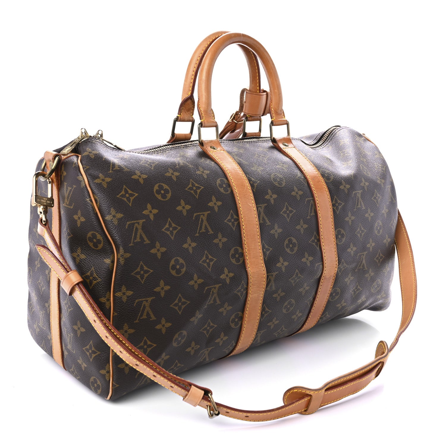 Louis Vuitton Monogram Keepall Bandouliere 45 3 of 15