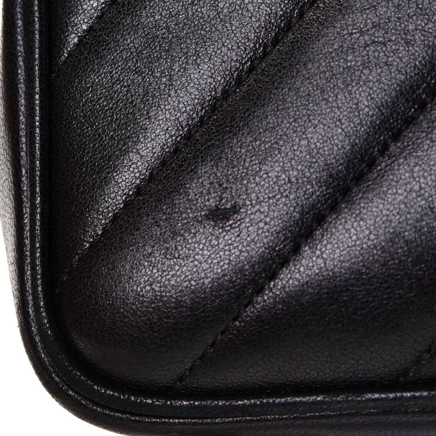 Chanel Lambskin Quilted Jumbo Coco Vintage Flap Black 11 of 15