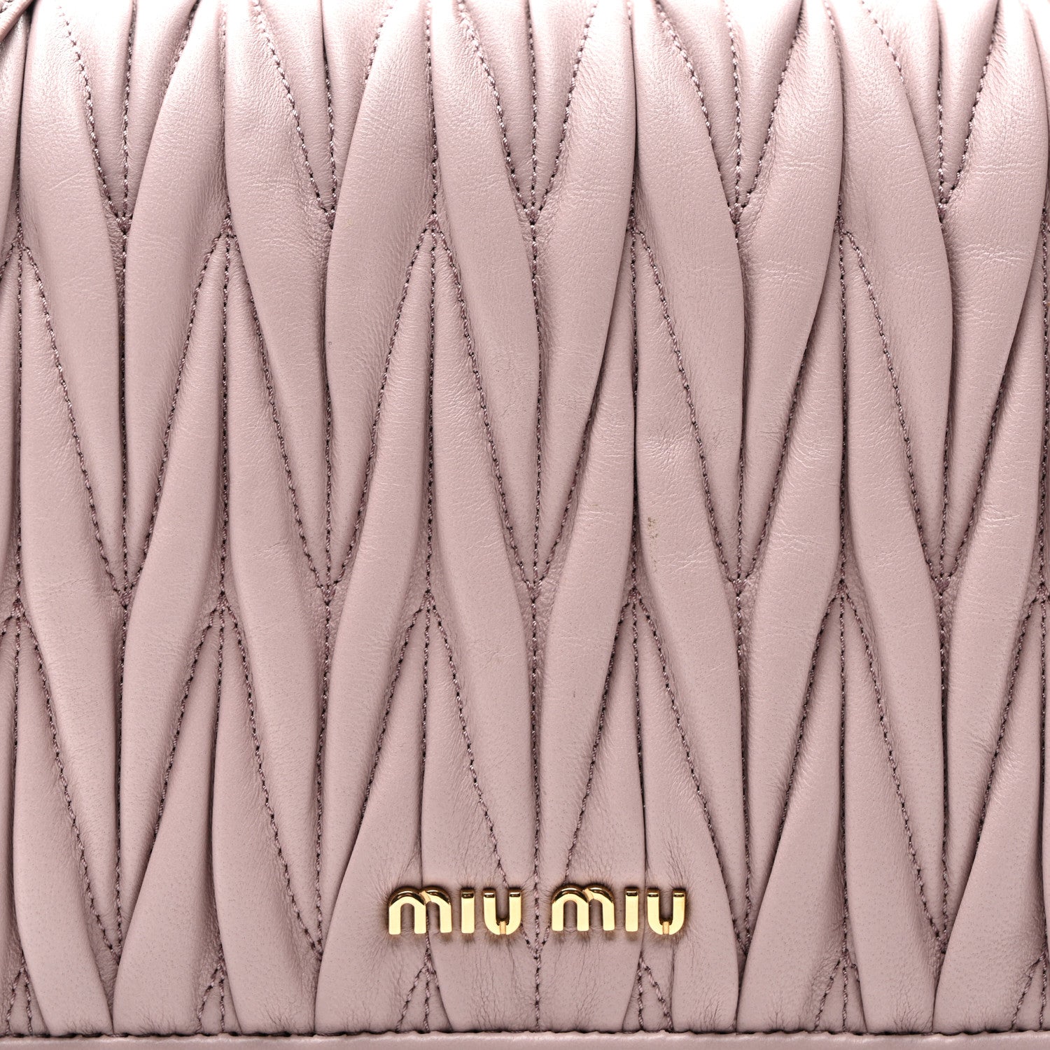 Miu Miu Nappa Matelasse Crossbody Mughetto 7 of 9