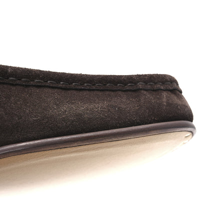 Gucci Suede Mens Horsebit Loafers 9 Testa di Moro 11 of 13