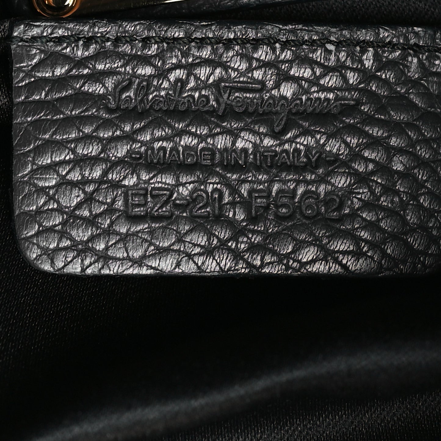 Calfskin May Clutch Grey