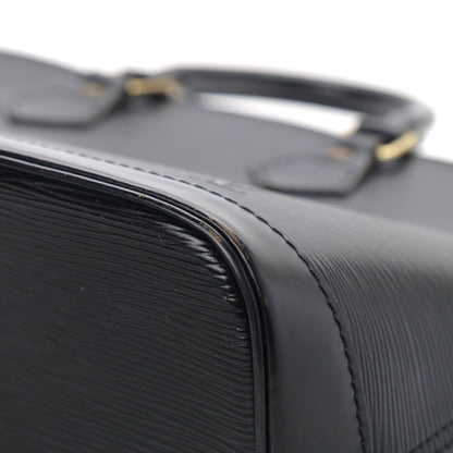 Louis Vuitton Epi Alma PM Black 9 of 14