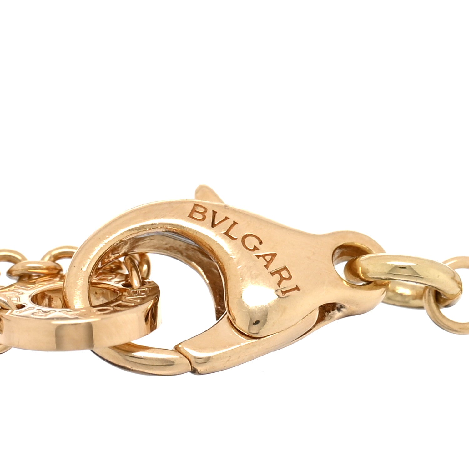 Bulgari 18K Yellow Rose White Gold B.Zero1 Bracelet ML 3 of 3