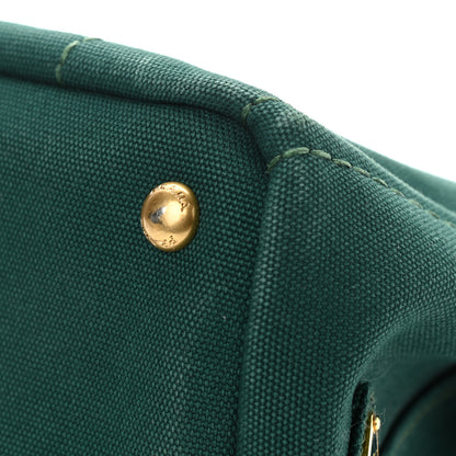 Prada Canapa Small Logo Tote Oleandro 13 of 15