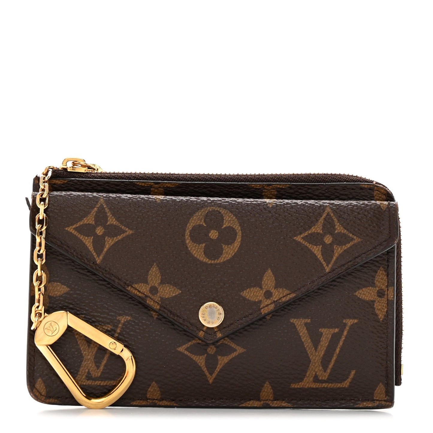 Monogram Recto Verso Card Holder Black