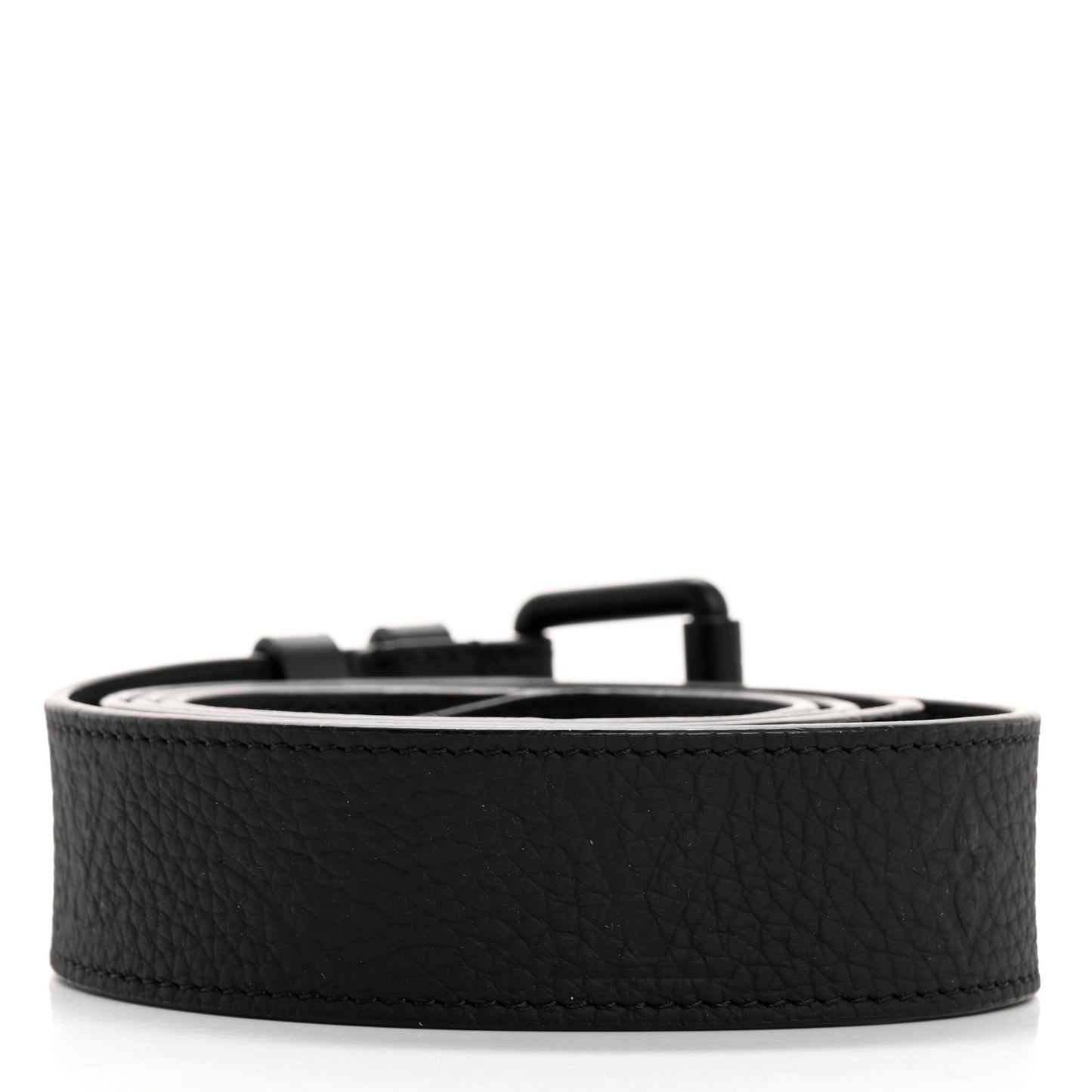 Taurillon Monogram Signature 35 MM Chain Belt 110 44 Black