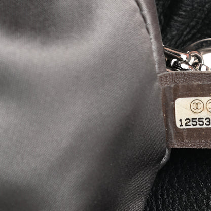 Chanel Grained Calfskin Mademoiselle Lock Bijoux Chain Flap Black 7 of 13
