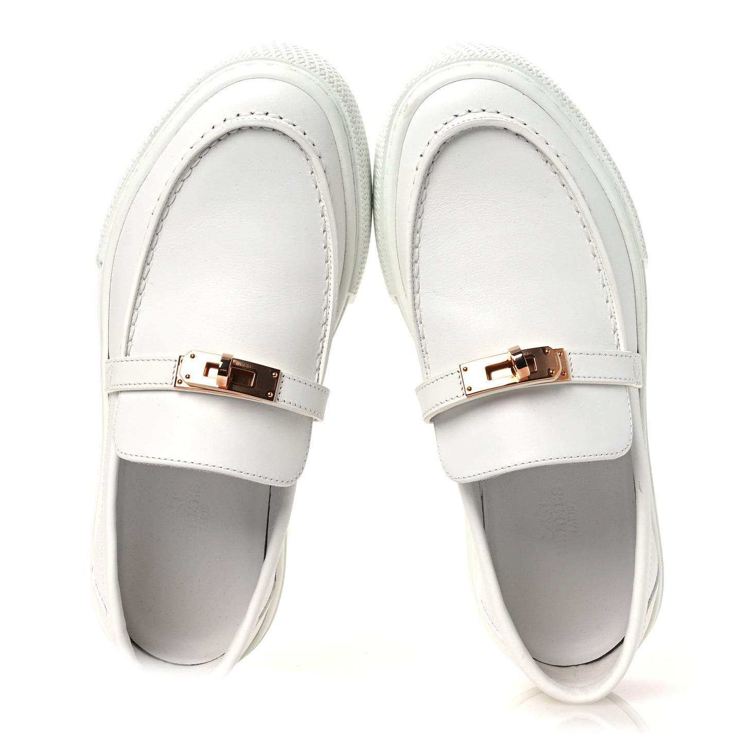 Calfskin Game Slip On Sneakers White