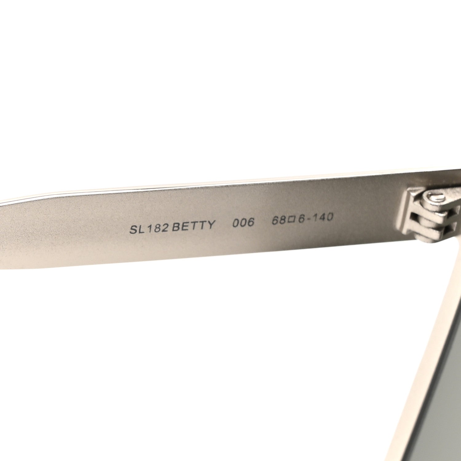 Saint Laurent Metal Betty SL182 Sunglasses Silver 5 of 8