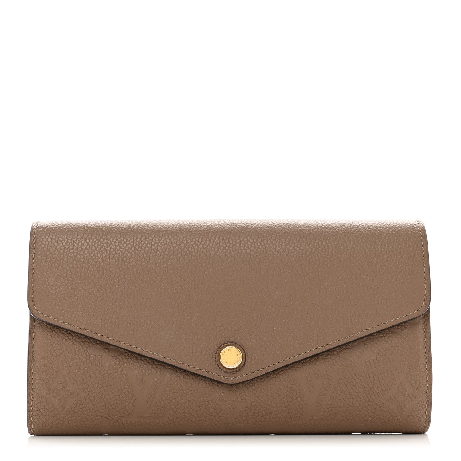 Louis Vuitton Empreinte Sarah Wallet NM Taupe Glace 1 of 8