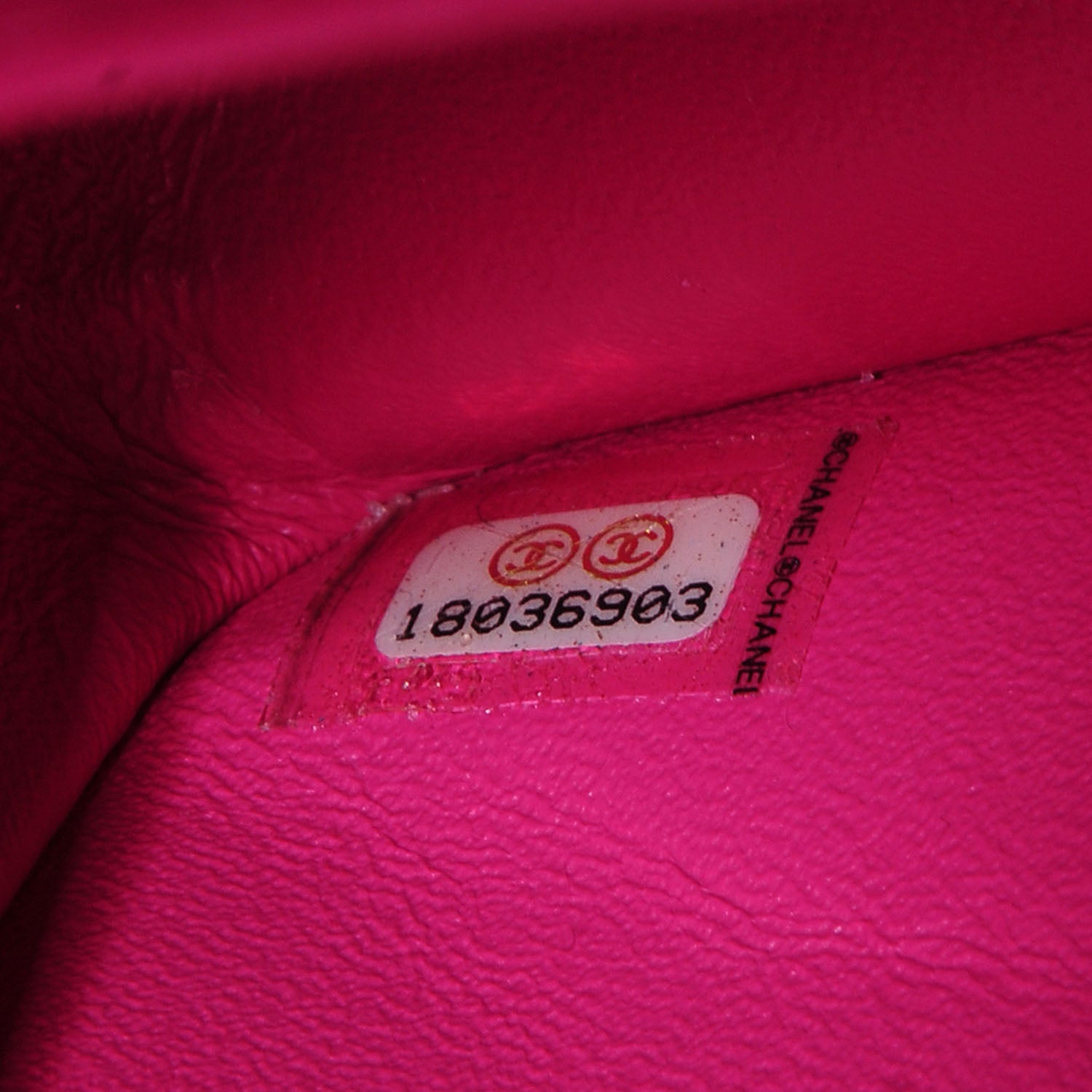 Chanel Iridescent Caviar Jumbo Double Flap Hot Pink 7 of 8