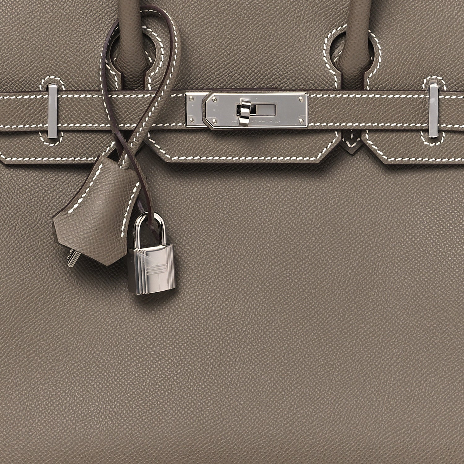 Hermes Epsom BIRKIN 30 Etoupe 8 of 11