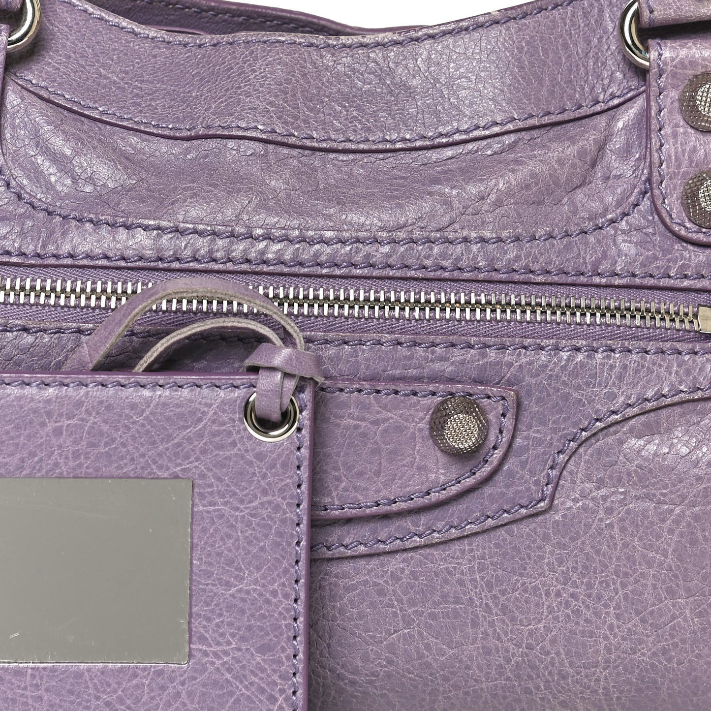 Agneau Giant 12 Silver Hardware First Glycine