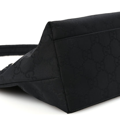 Gucci Nylon Hobo Monogram Small  Black 9 of 10