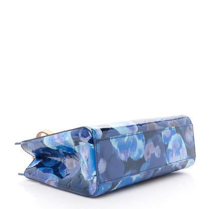 Louis Vuitton Vernis Ikat Catalina BB Grand Blue 4 of 10
