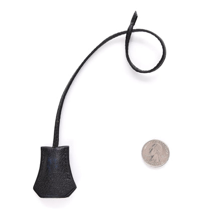 Hermes Chevre Mysore Key Clochette Black 2 of 2