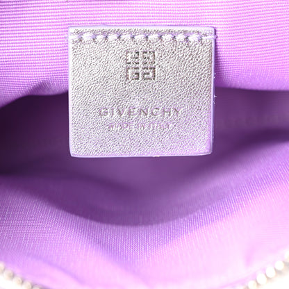 Givenchy Satin Strass Mini Voyou Boyfriend Party Bag Lavender 11 of 19
