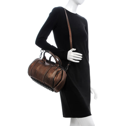 Alexander Wang Lambskin Rockie Bronze Matte Black Hardware 2 of 6