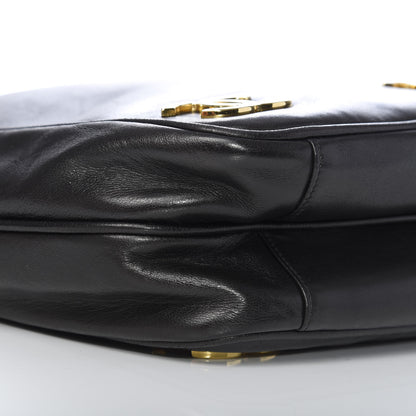 Chanel Lambskin CC Shoulder Bag Black 8 of 10