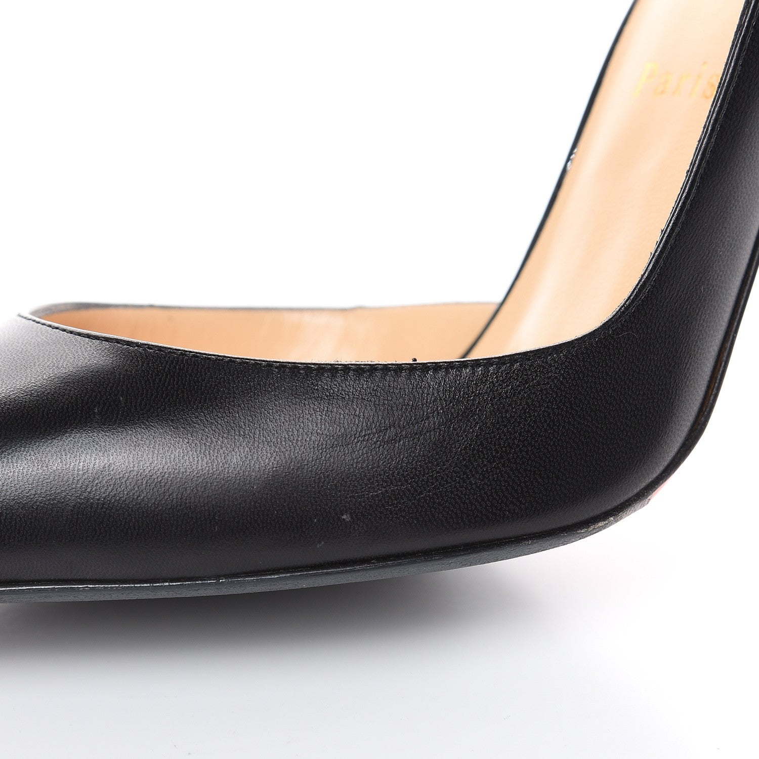 Christian Louboutin Kid Patent Culturella 100 Pump 39.5 Black 10 of 10