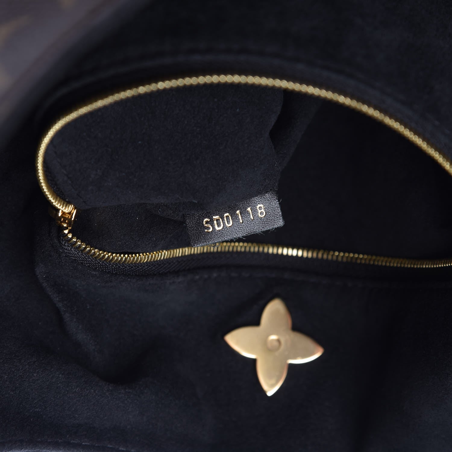 Louis Vuitton Monogram Flower Hobo Black 8 of 12