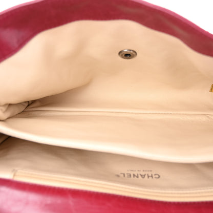 Chanel Glazed Calfskin Quilted Soft Boy Flap Red 5 of 13