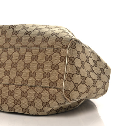 Gucci Monogram Medium Sukey Tote Champagne 10 of 11
