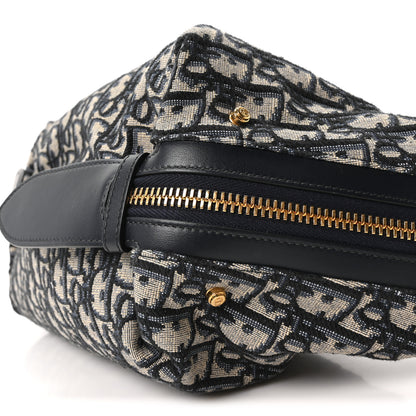 Christian Dior Oblique Small D-Journey Bag Blue 10 of 10