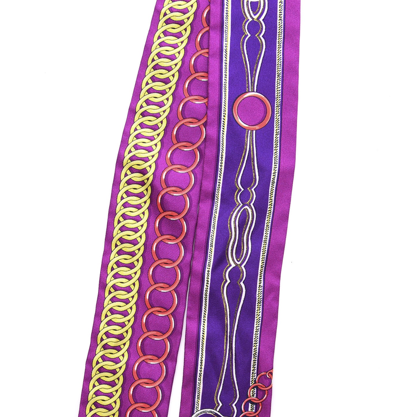 Silk Maillons Twilly Fuchsia Violet Jaune