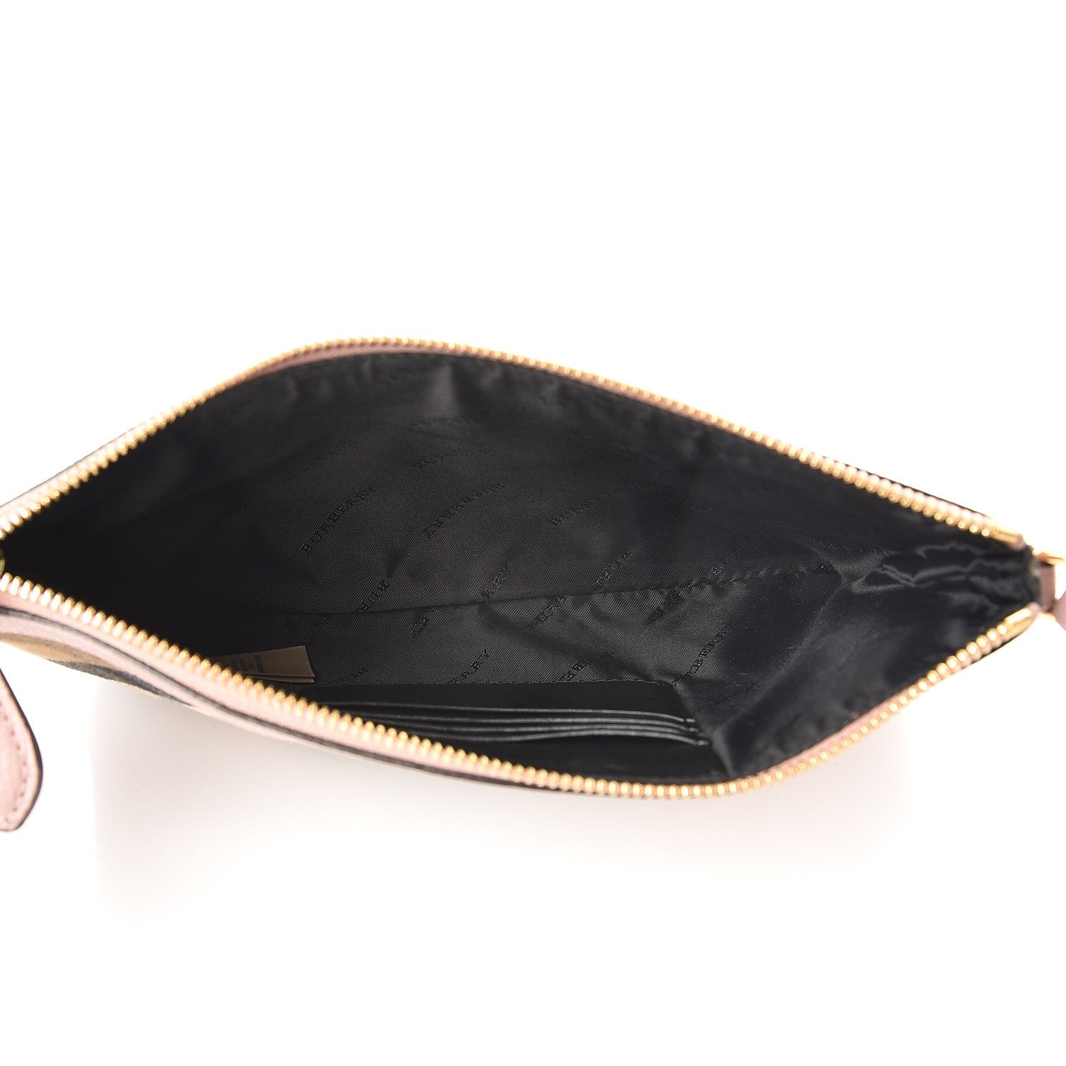 Burberry House Check Sequin Peyton Crossbody Clutch Bag Pink 5 of 7
