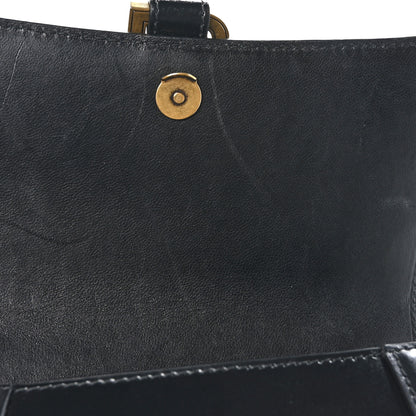 Balenciaga Shiny Box Calfskin Small Hourglass Top Handle Bag Black 10 of 10