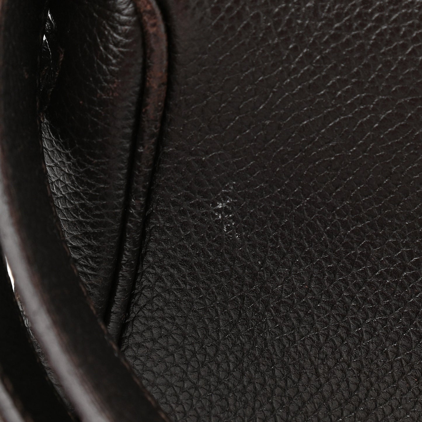 Grained Calfskin Medium Jennifer Crossbody Bag Black