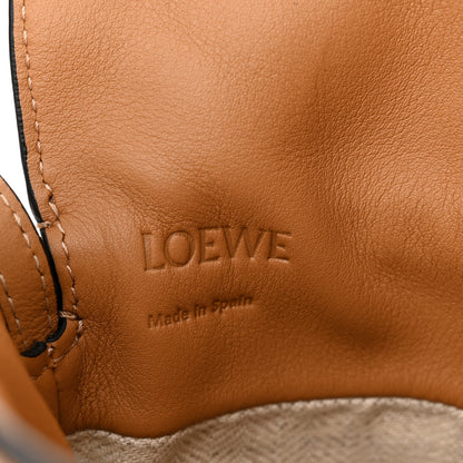 Loewe Calfskin Mini Drawstring Flamenco Knot Crossbody Bag Warm Desert 7 of 10