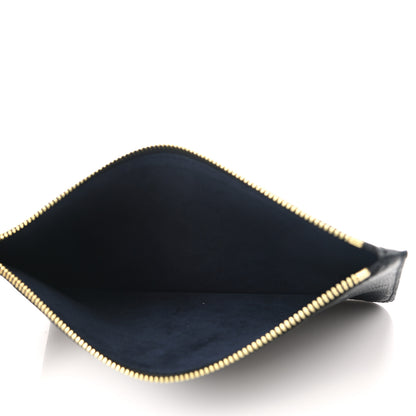 Louis Vuitton Empreinte Monogram Giant Neverfull MM Pochette Black 5 of 5