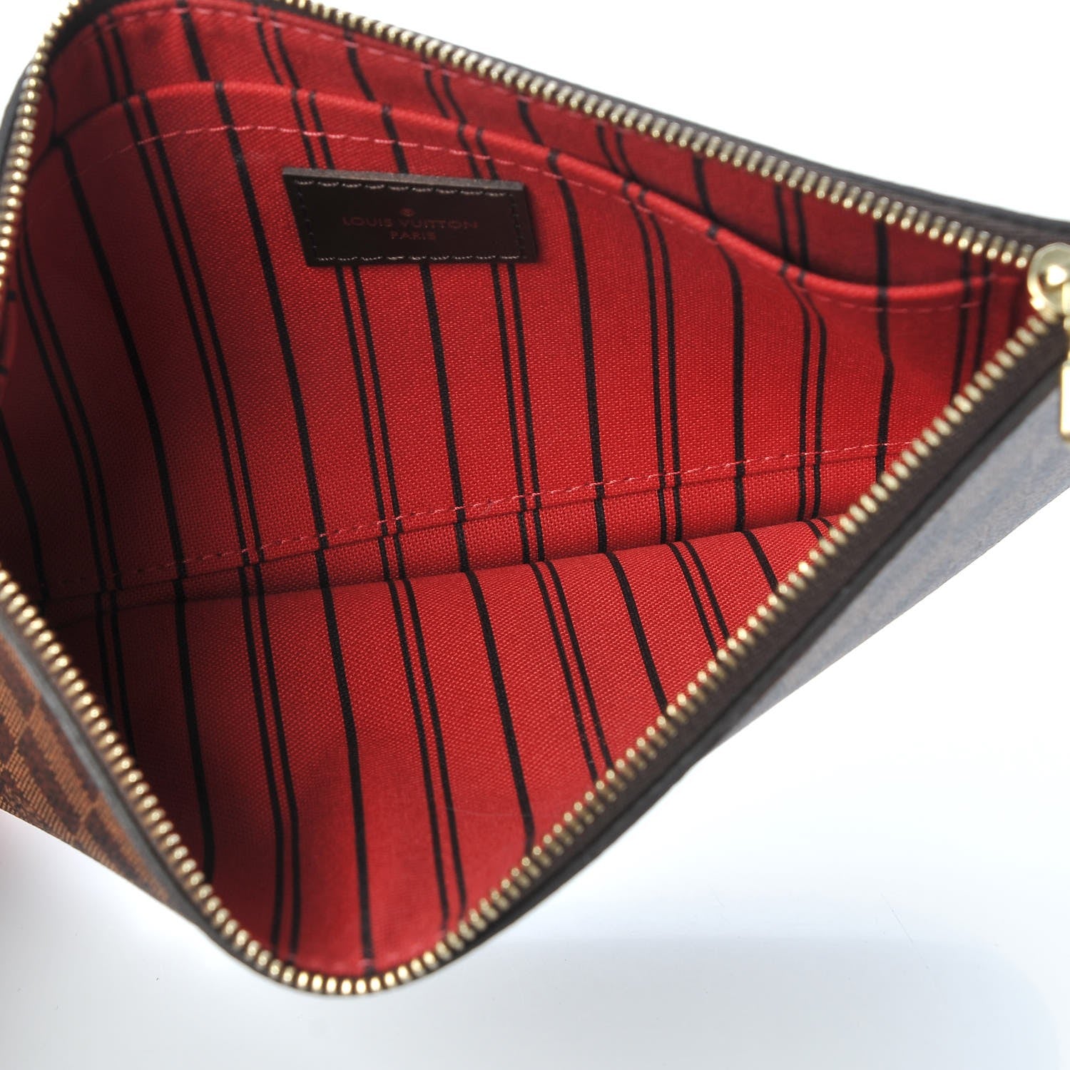 Louis Vuitton Damier Ebene Neverfull MM GM Pochette 5 of 8