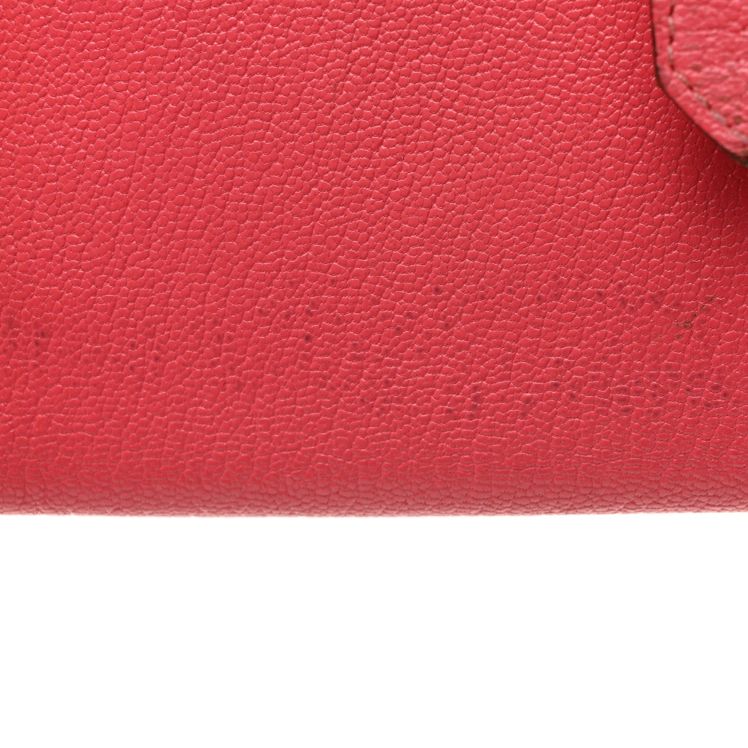 Hermes Chèvre Mysore Bearn Gusset Wallet Rose Lipstick 14 of 16