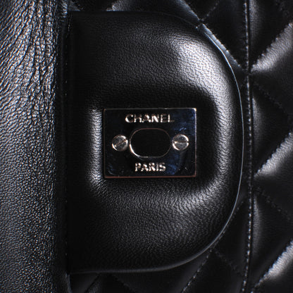 Chanel Lambskin Jumbo Double Flap Black 6 of 9
