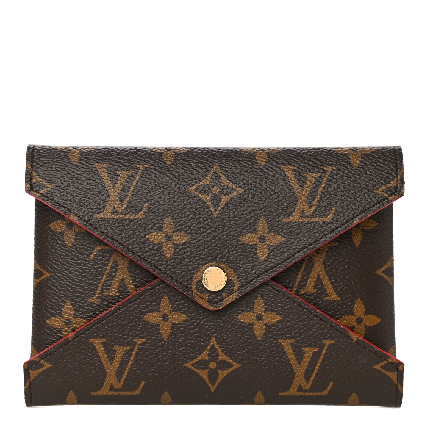 Monogram Medium Kirigami Pochette Insert Coquelicot