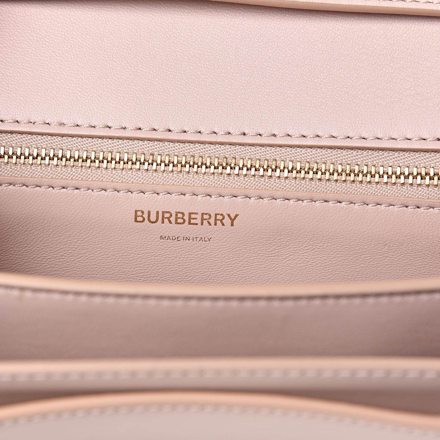 Calfskin Small TB Bag Rose Beige