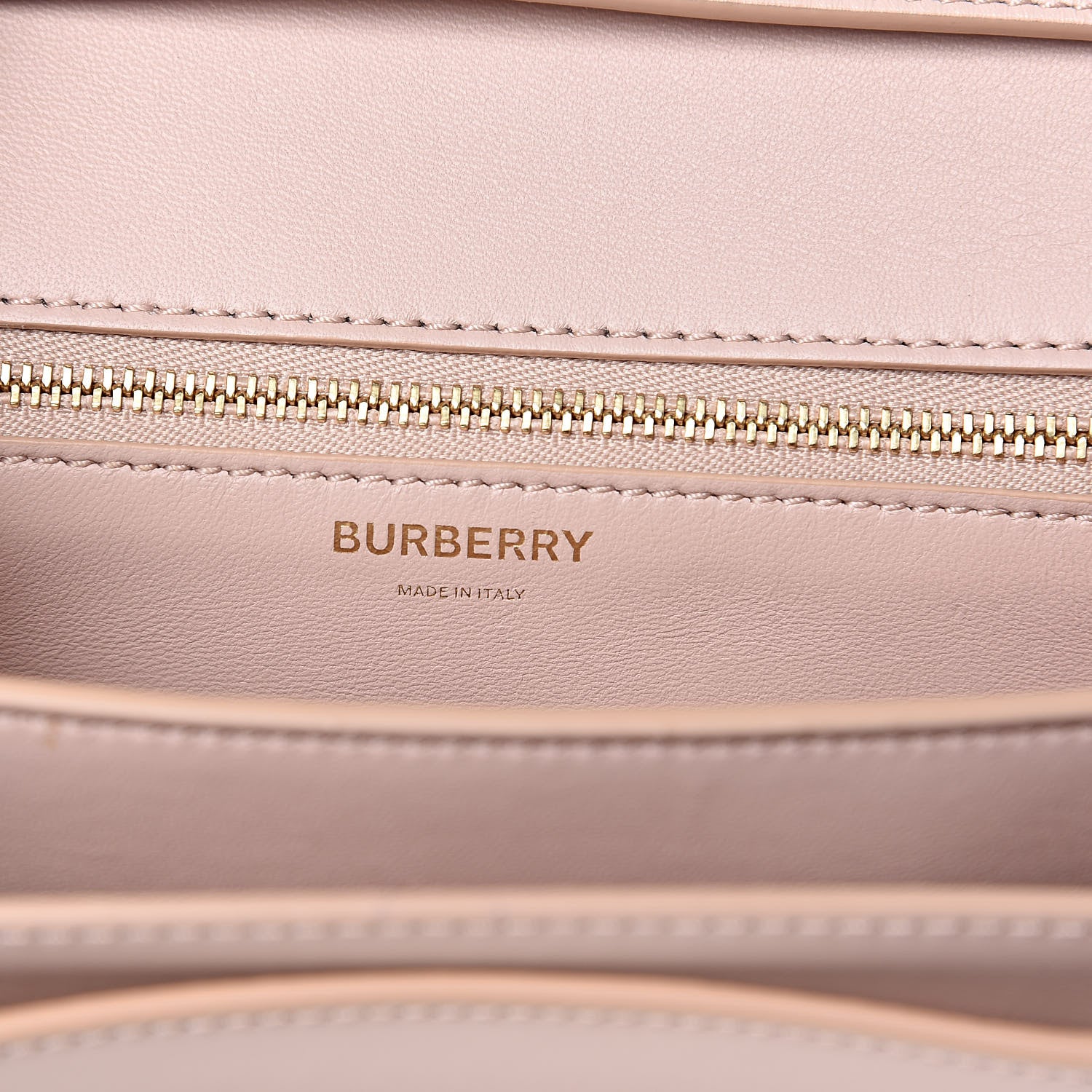 Burberry Calfskin Small TB Bag Rose Beige 6 of 13