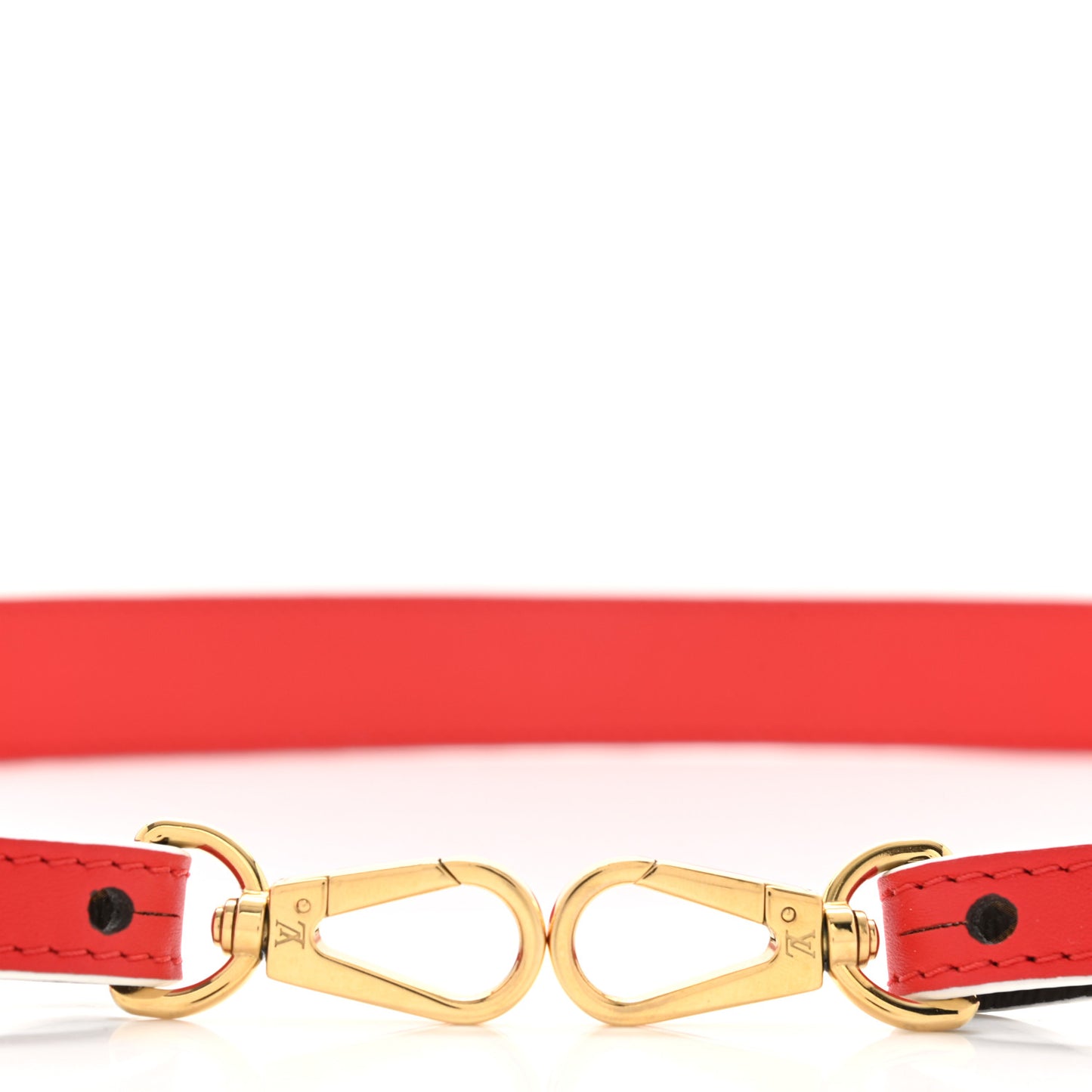 Monogram Bandouliere Shoulder Strap XL Coquelicot