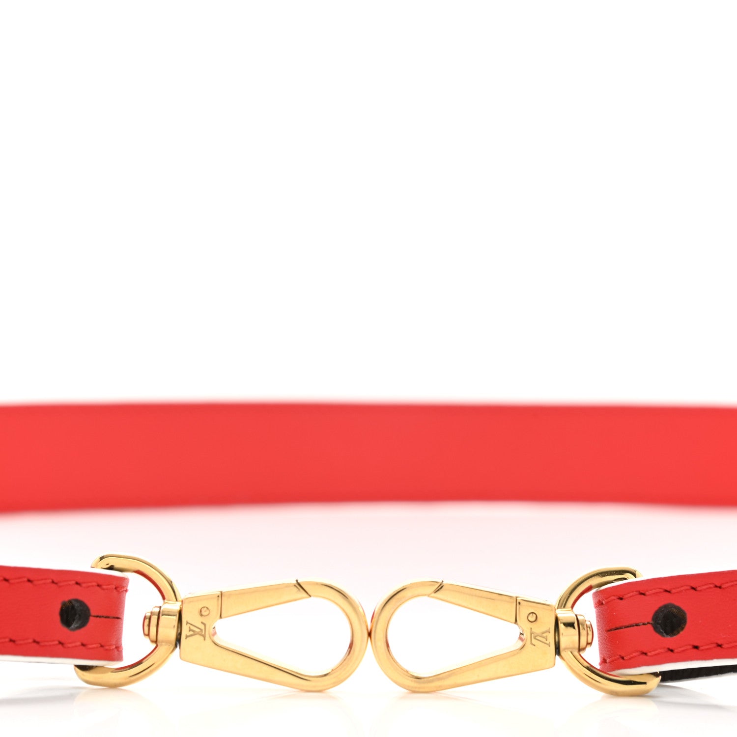Louis Vuitton Monogram Bandouliere Shoulder Strap XL Coquelicot 3 of 3
