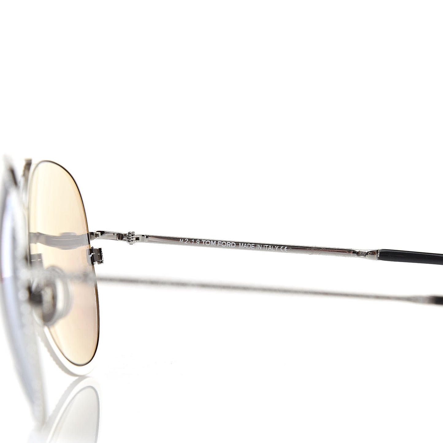 Crystal Embellished Antibes Sunglasses White Gold