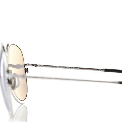 Tom Ford Crystal Embellished Antibes Sunglasses White Gold 6 of 8